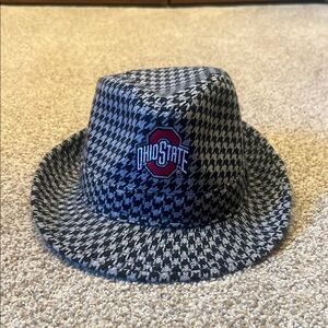 Ohio State Houndstooth Fedora Hat